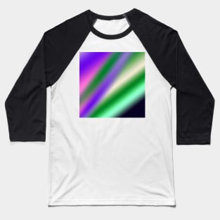 purple green white abstract texture art Baseball T-Shirt